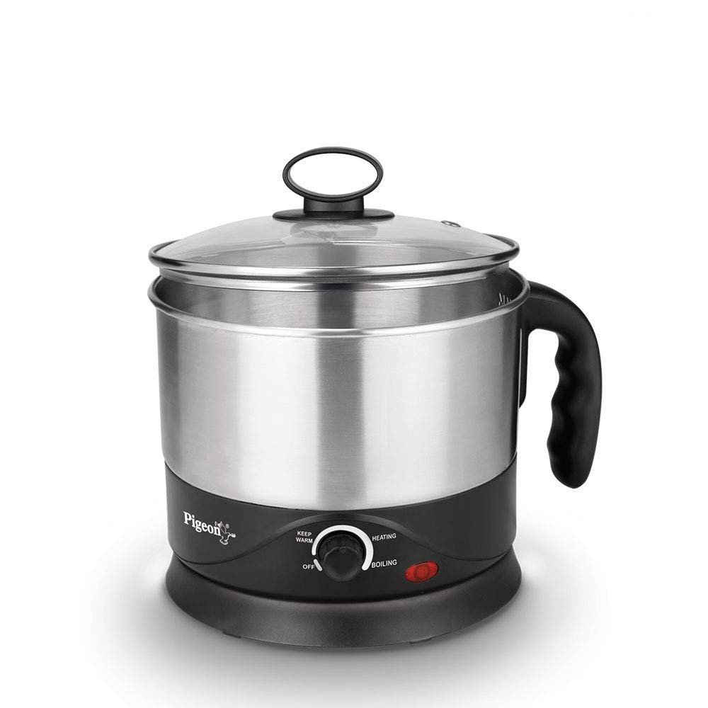 Pigeon Kessel Multipurpose Kettle 1.2 litres with Stainless Steel Body