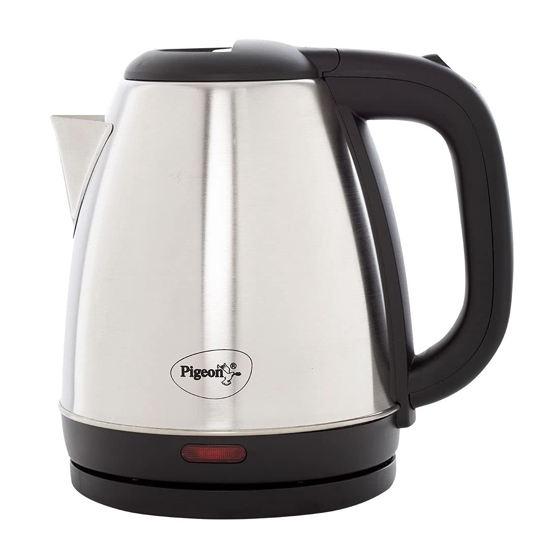 Pigeon by Stovekraft Amaze Plus Electric Kettle with Stainless Steel Body, 1.5 litres