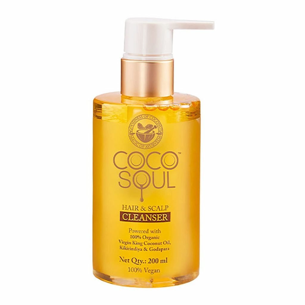 4. Coco Soul 100 Organic Hair and Scalp Cleanser